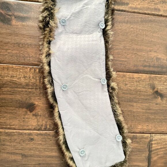 Banana Republic Brown Faux Fur Detached Collar - Picture 4 of 4